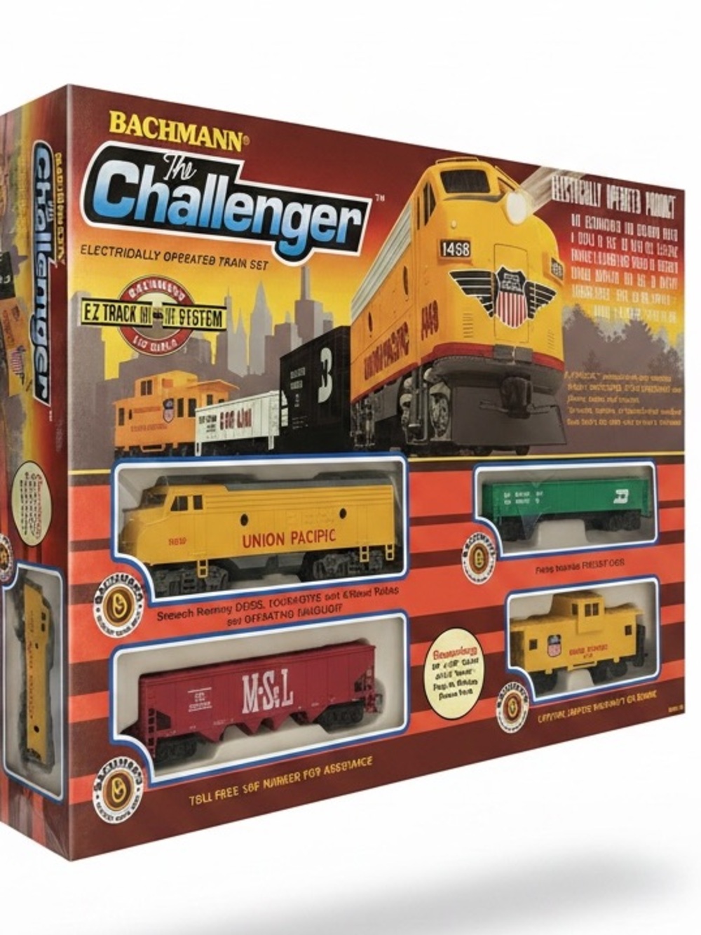 🆕Bachmann 00621 The Challenger HO Scale Electric Train Set